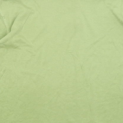 Power Line Mens Green    T-Shirt Size M