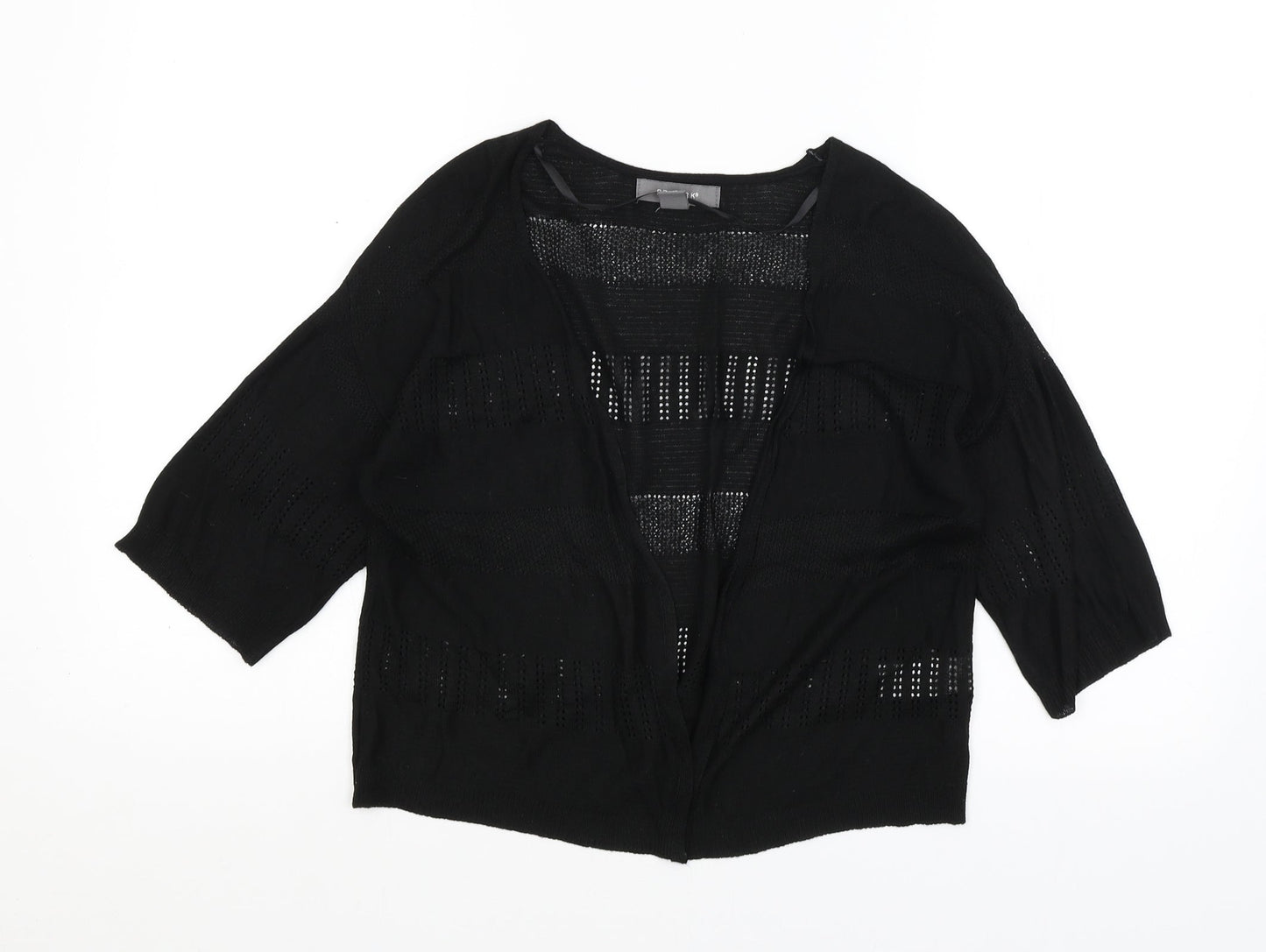 Primark Womens Black   Cardigan Jumper Size M