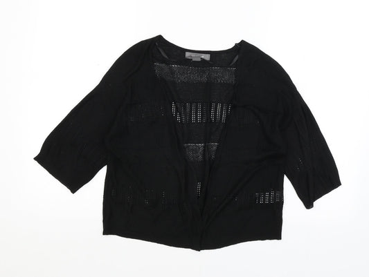 Primark Womens Black   Cardigan Jumper Size M