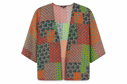 Womens UK Size 14 Label Be Red Cardigan Jumper