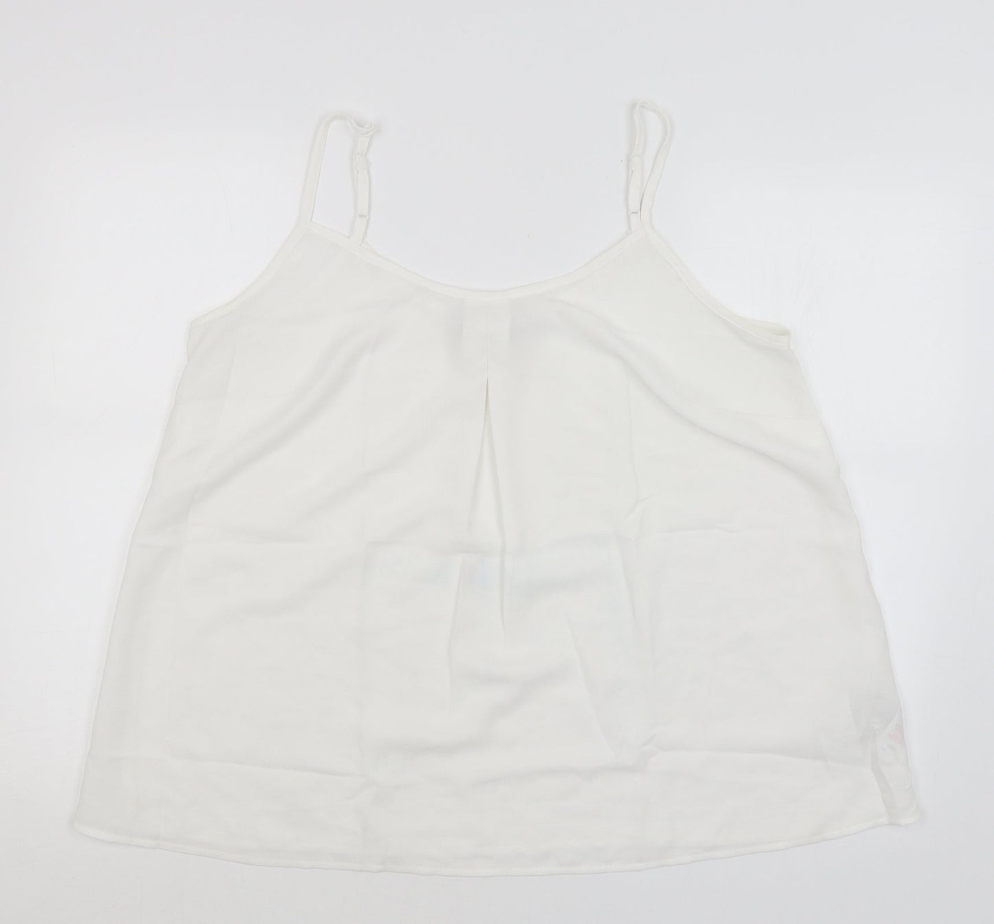 Capsule Womens White   Camisole Tank Size 18