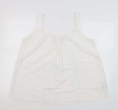 Capsule Womens White   Camisole Tank Size 18