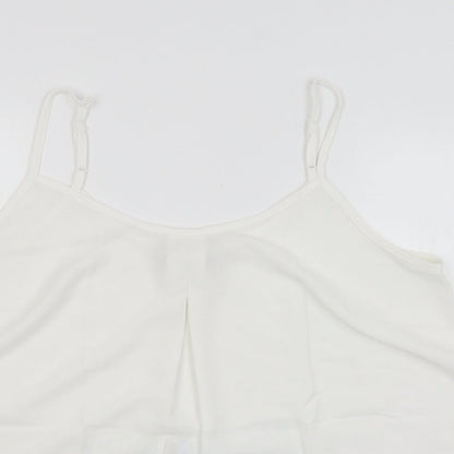 Capsule Womens White   Camisole Tank Size 18