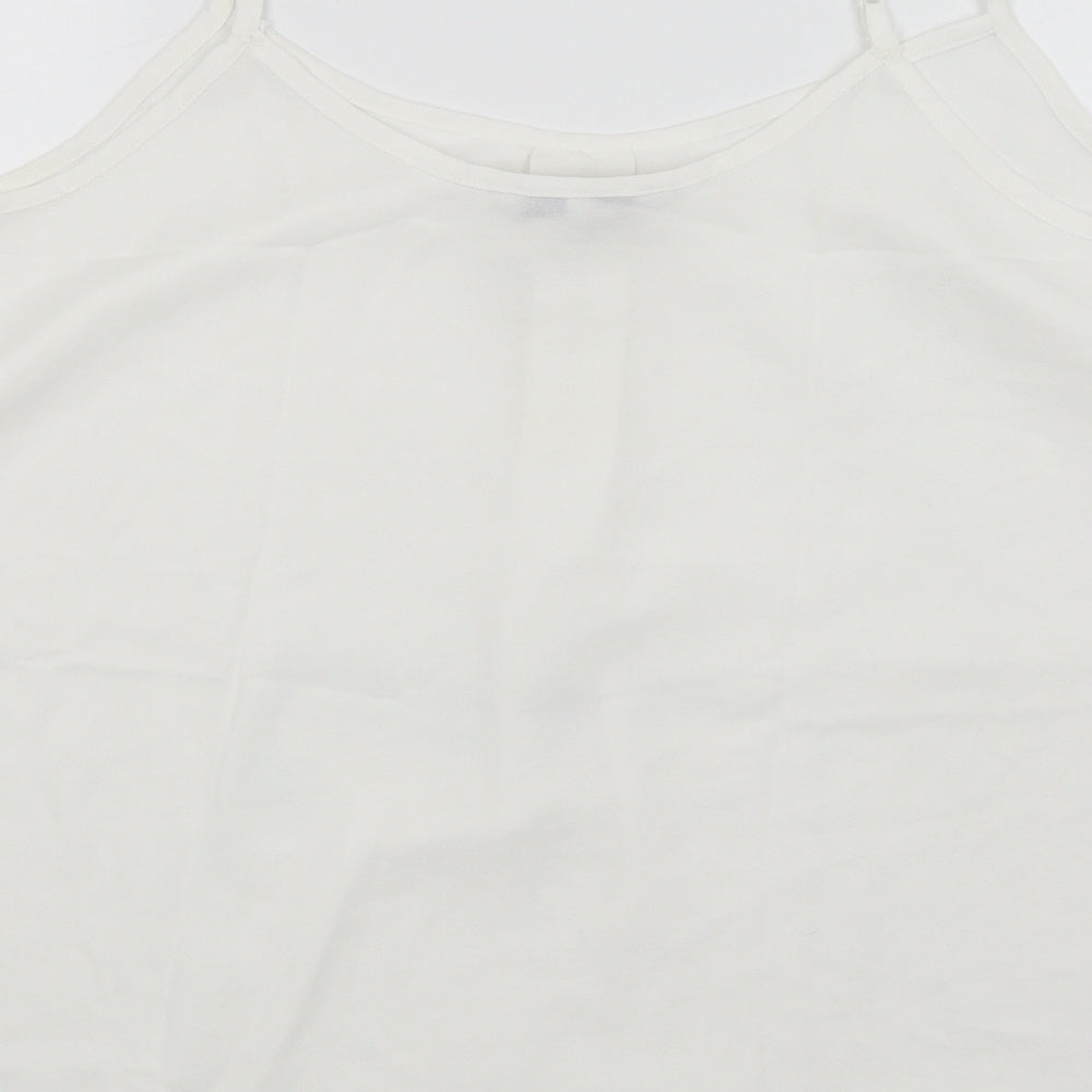 Capsule Womens White   Camisole Tank Size 18