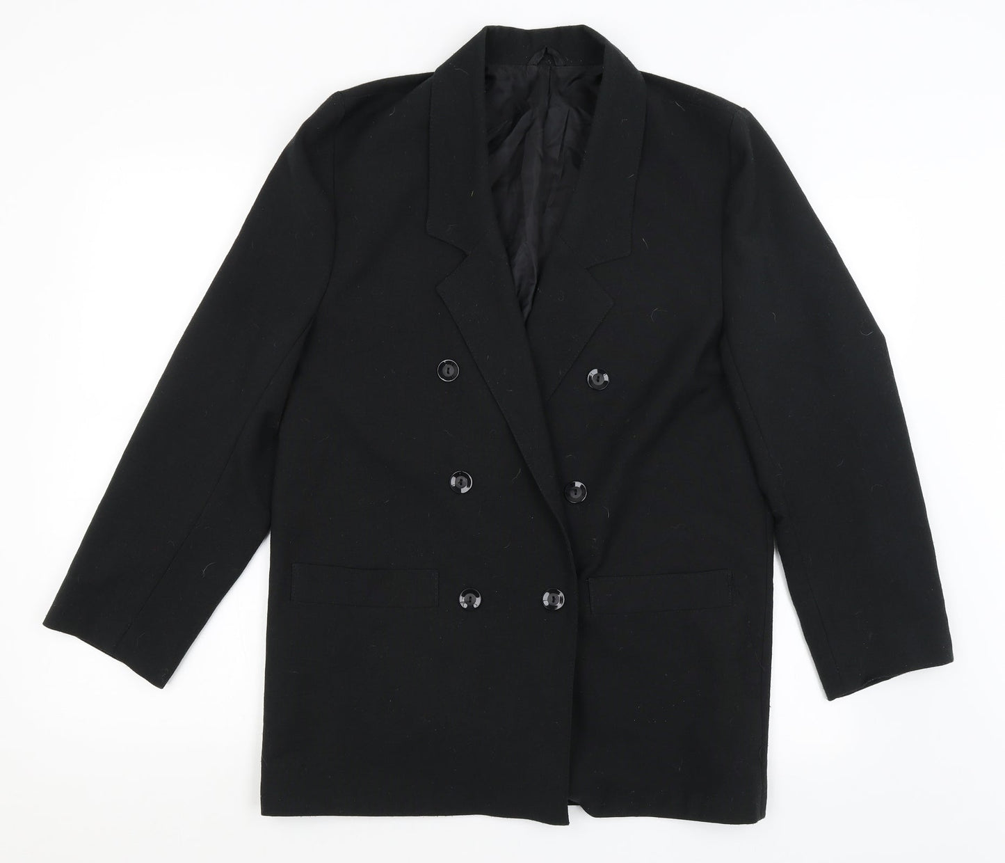 Womens UK Size 10 OPUS Regular Black Blazer