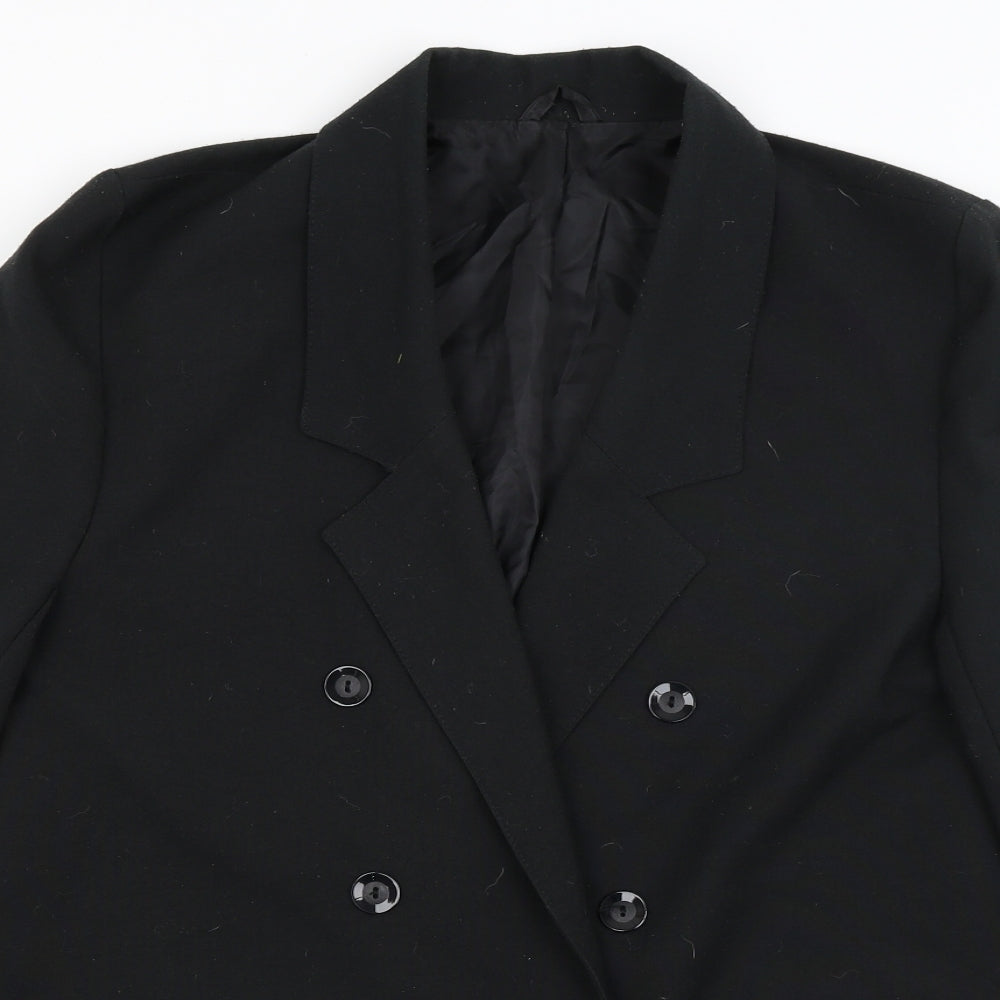 Womens UK Size 10 OPUS Regular Black Blazer