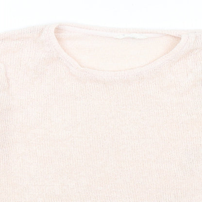 Matalan Girls Pink   Pullover Jumper Size 12 Years