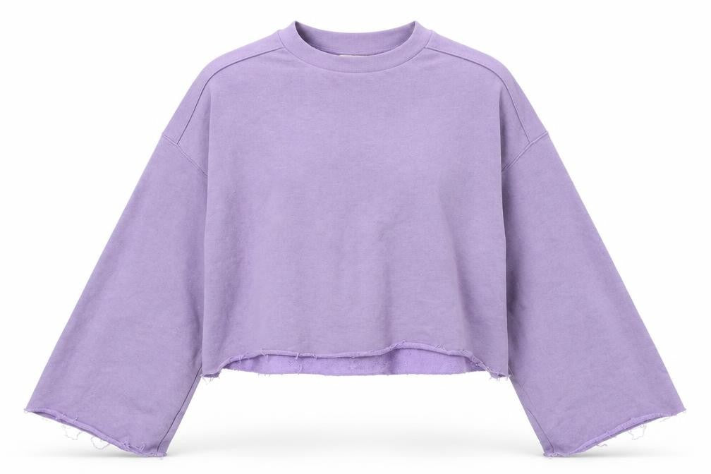 Womens UK Size 12 H&M Purple Pullover Jumper