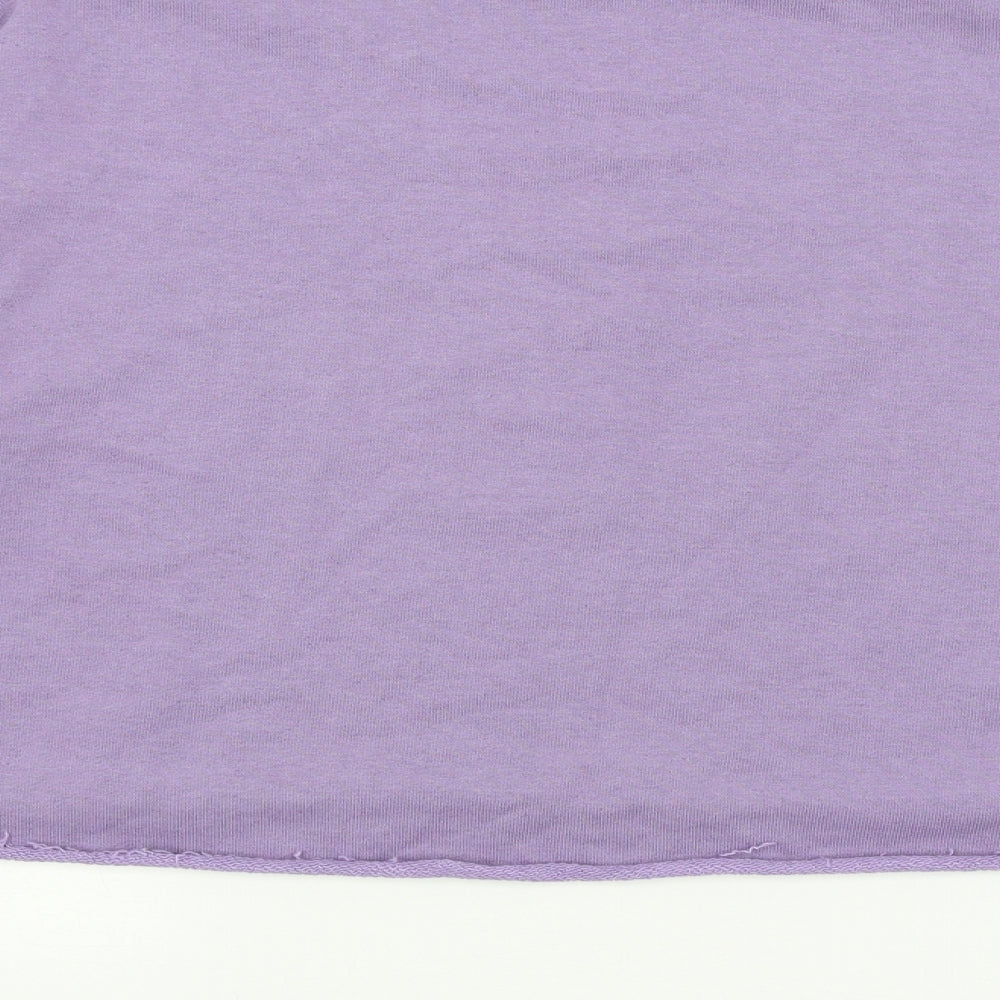 Womens UK Size 12 H&M Purple Pullover Jumper