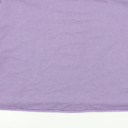Womens UK Size 12 H&M Purple Pullover Jumper