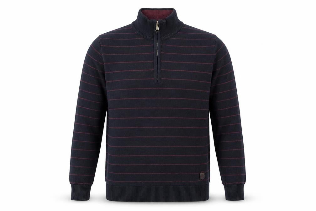 Mens UK Size M Blue Harbour Black Pullover Jumper