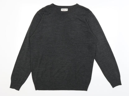 New Look Mens Grey   Pullover Jumper Size L