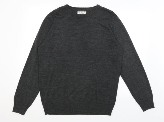 New Look Mens Grey   Pullover Jumper Size L