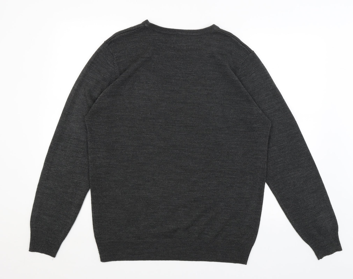 New Look Mens Grey   Pullover Jumper Size L