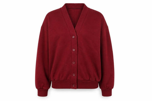 JMJ Girls Red   Cardigan Jumper Size 11-12 Years