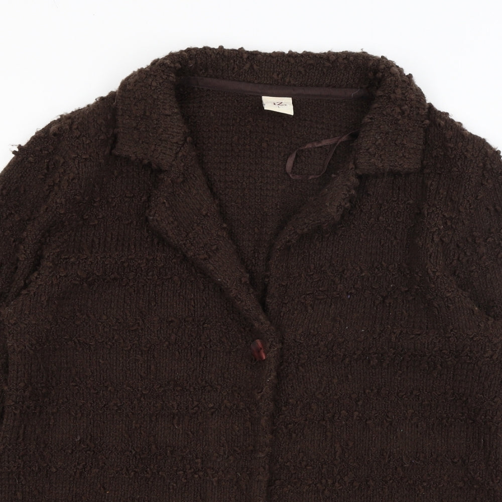 IZ Womens Brown   Jacket  Size L