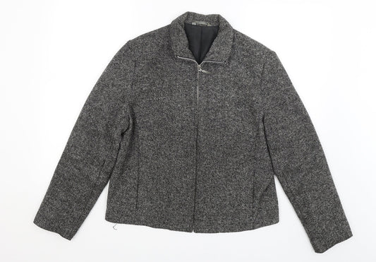 Womens UK Size 16 M&S Grey Jacket