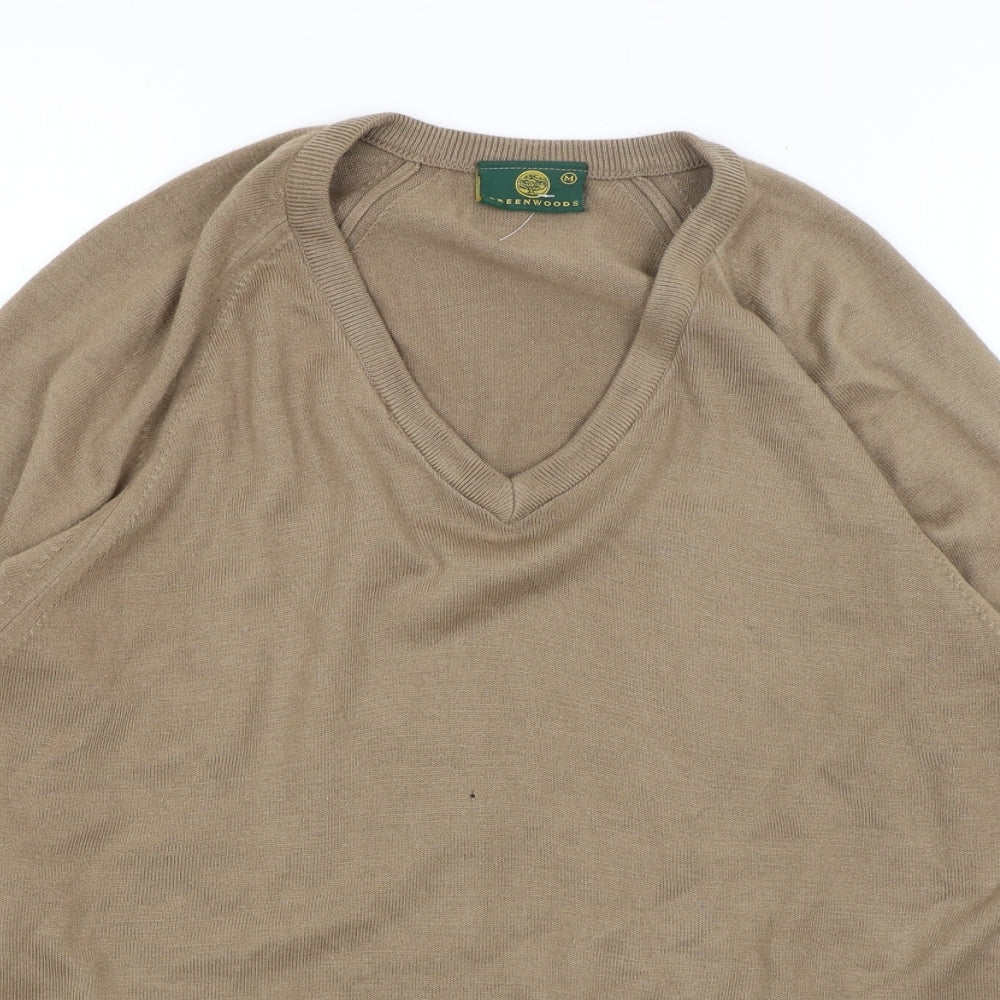 Greenwoods Mens Brown   Pullover Jumper Size M