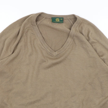 Greenwoods Mens Brown   Pullover Jumper Size M