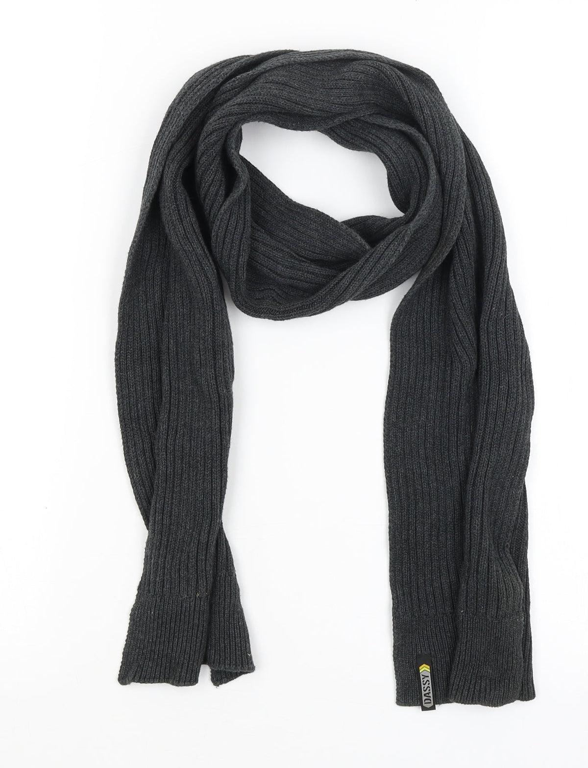 Dash Mens Grey   Scarf  One Size