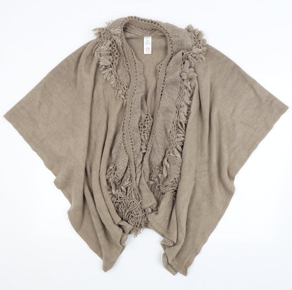 F&F Womens Brown   Shrug Jumper One Size