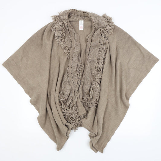 F&F Womens Brown   Shrug Jumper One Size