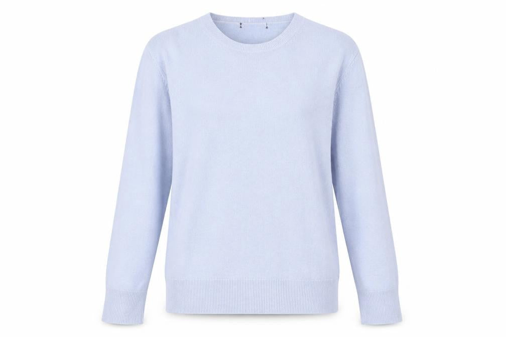Womens UK Size 12 M&S Blue Pullover Jumper