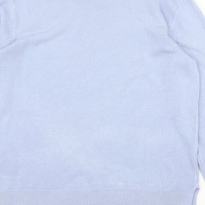 Womens UK Size 12 M&S Blue Pullover Jumper