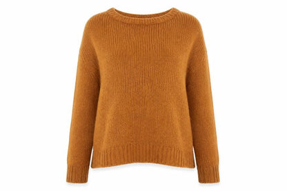 Womens UK Size S New Look Orange Pullover Jumper