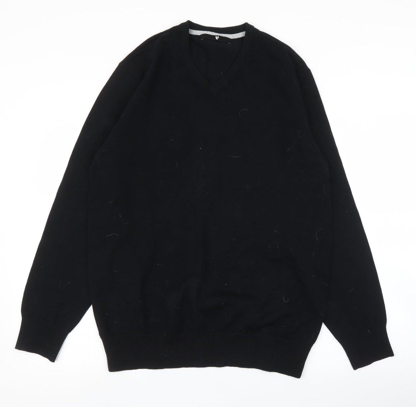 Very Mens Black   Pullover Jumper Size M