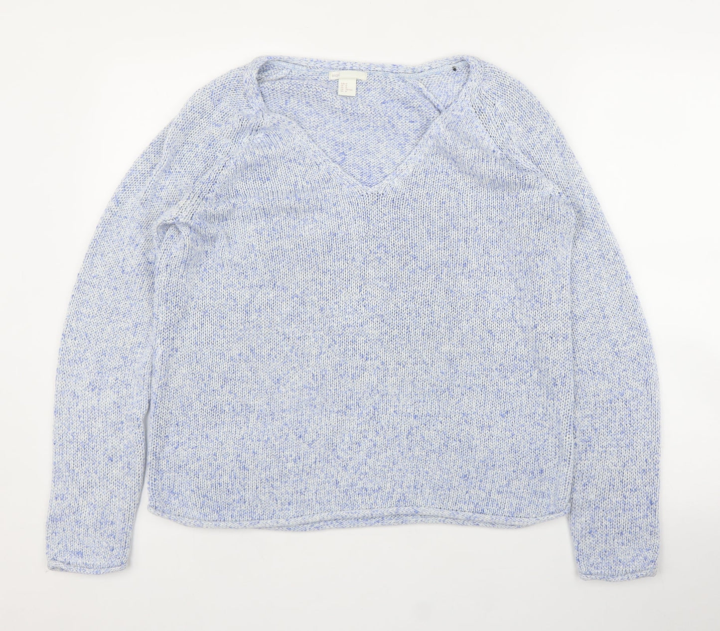 Womens UK Size M H&M Blue Pullover Jumper