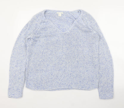 Womens UK Size M H&M Blue Pullover Jumper