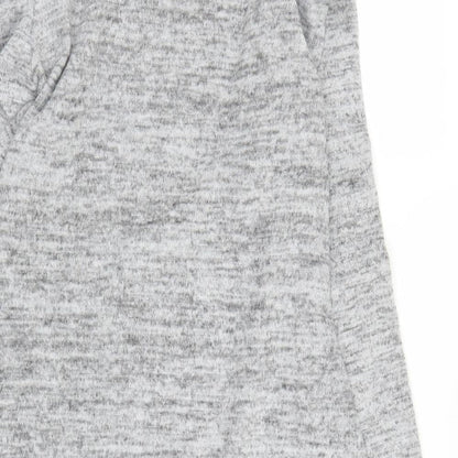 Womens UK Size M QED London Grey Tunic Jumper