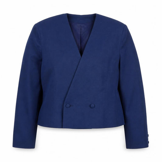 Womens UK Size 16 Features Regular Blue Blazer