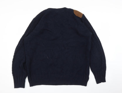 Burton Mens Blue   Pullover Jumper Size M