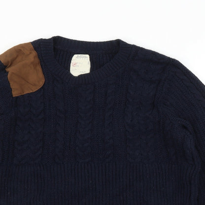 Burton Mens Blue   Pullover Jumper Size M