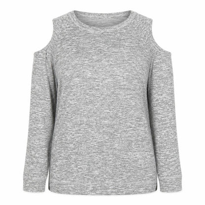 Womens UK Size 12 Papaya Grey Pullover Jumper