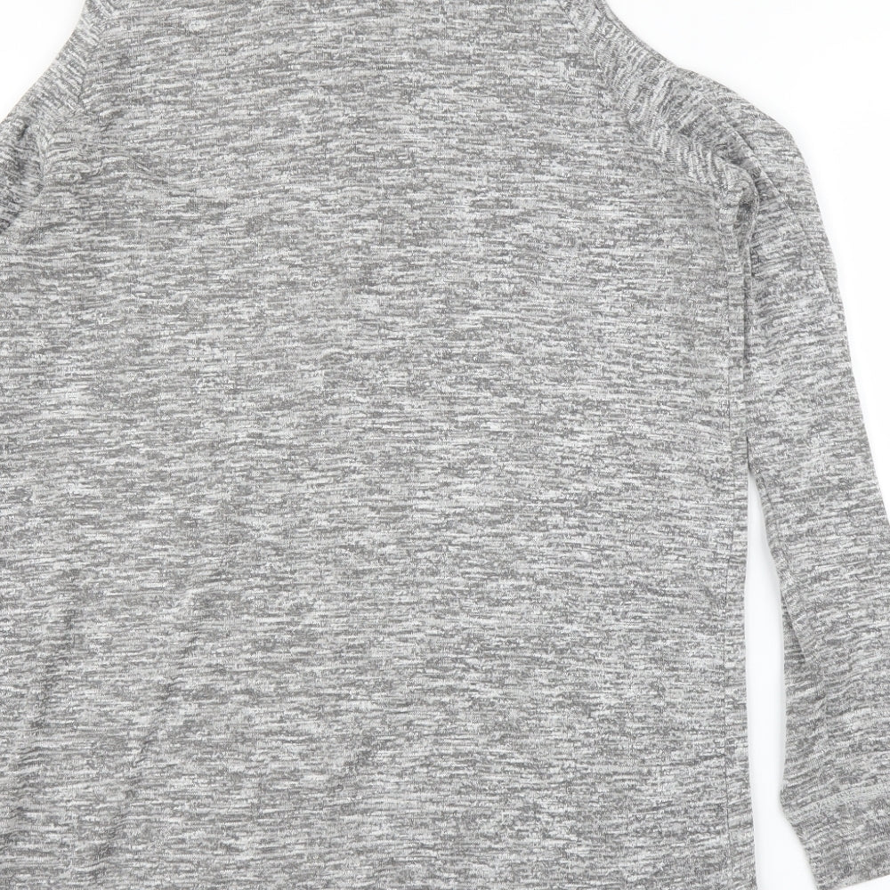 Womens UK Size 12 Papaya Grey Pullover Jumper