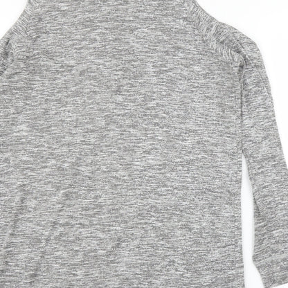 Womens UK Size 12 Papaya Grey Pullover Jumper