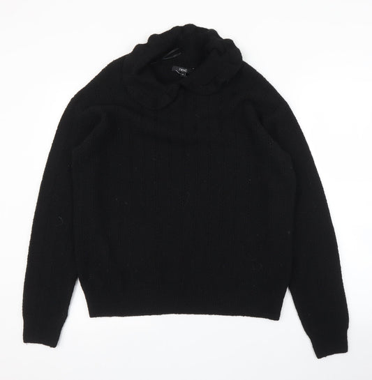 Womens UK Size M NEXT Black Pullover Jumper