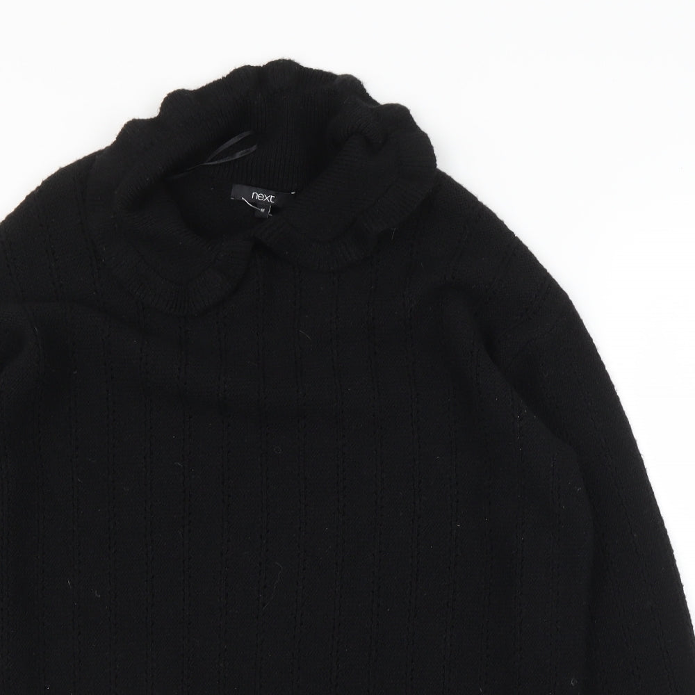 Womens UK Size M NEXT Black Pullover Jumper