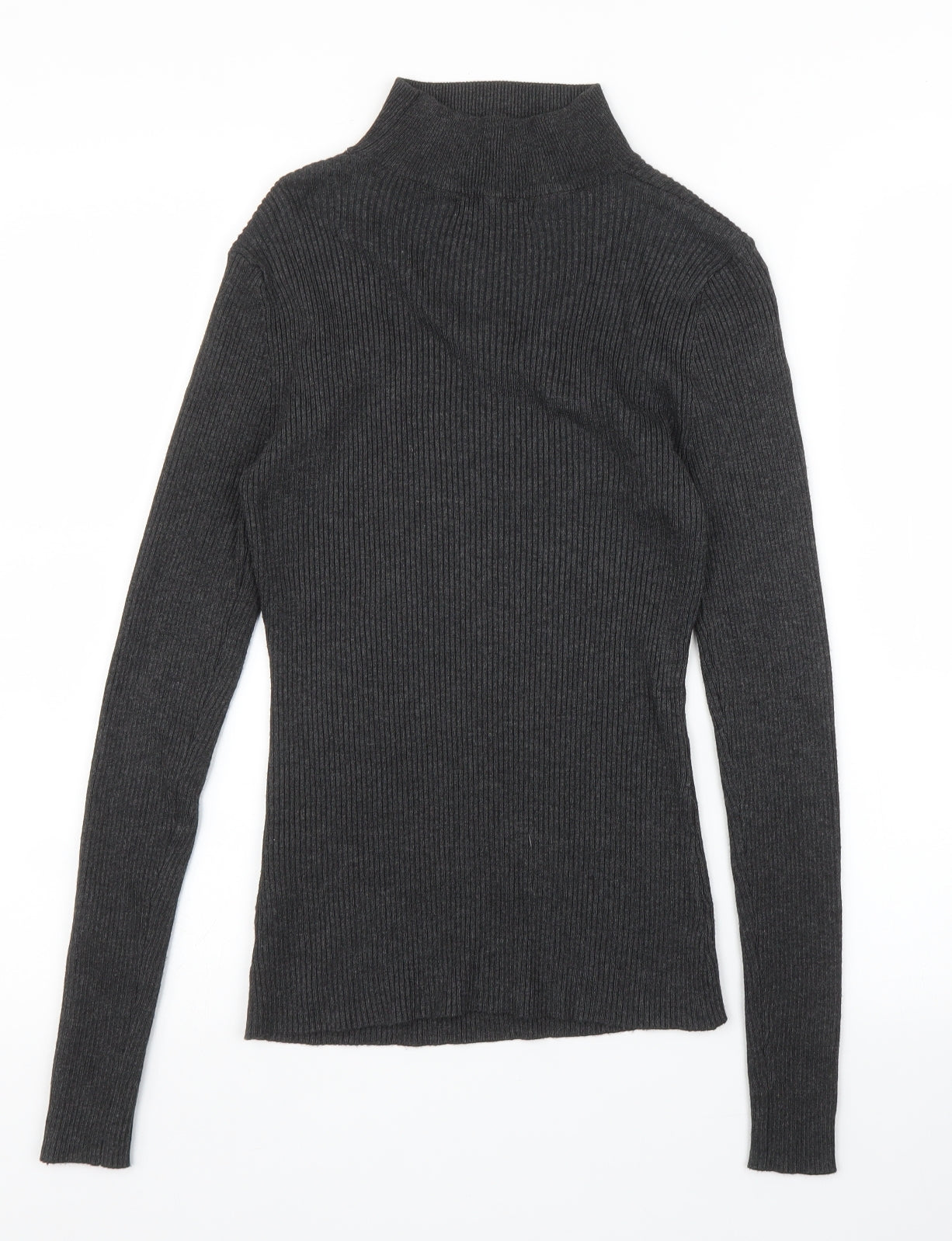 Womens UK Size S Only Grey Basic Blouse