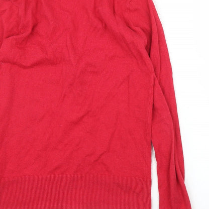 Gap Womens Red   Cardigan Jumper Size XS