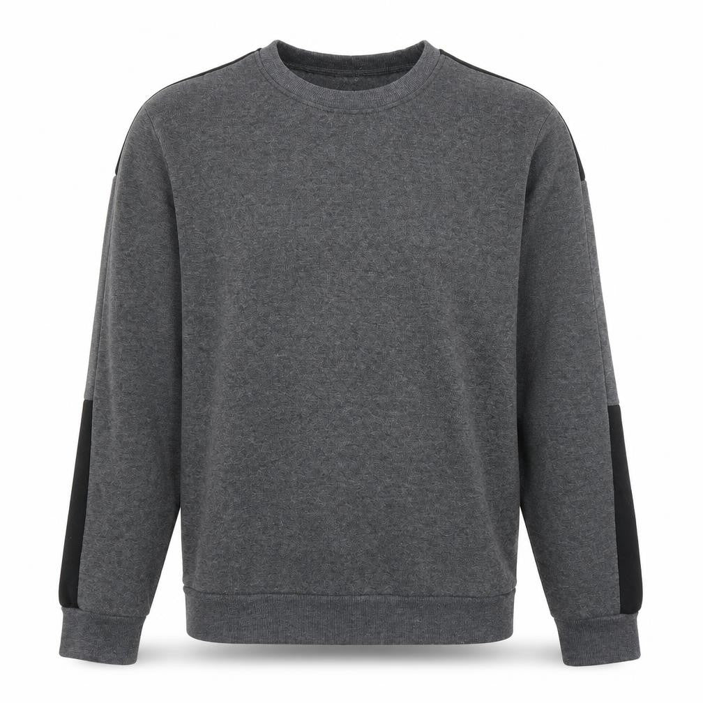 Mens UK Size L Preworn Grey Pullover Jumper