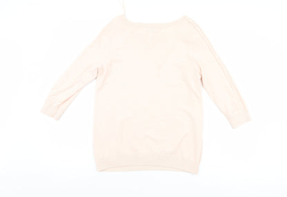 F&F Womens Pink   Pullover Jumper Size 10
