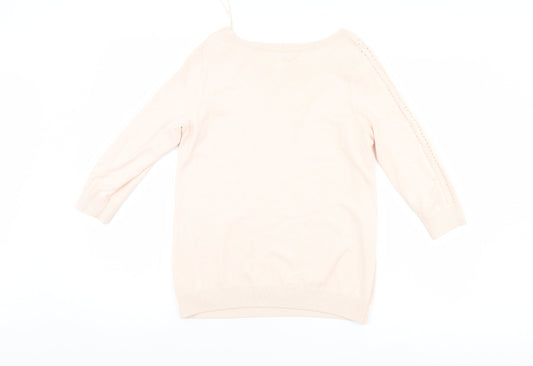 F&F Womens Pink   Pullover Jumper Size 10
