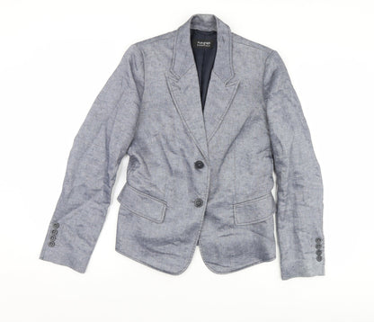 Womens UK Size 8 Marks and Spencer Regular Grey Blazer