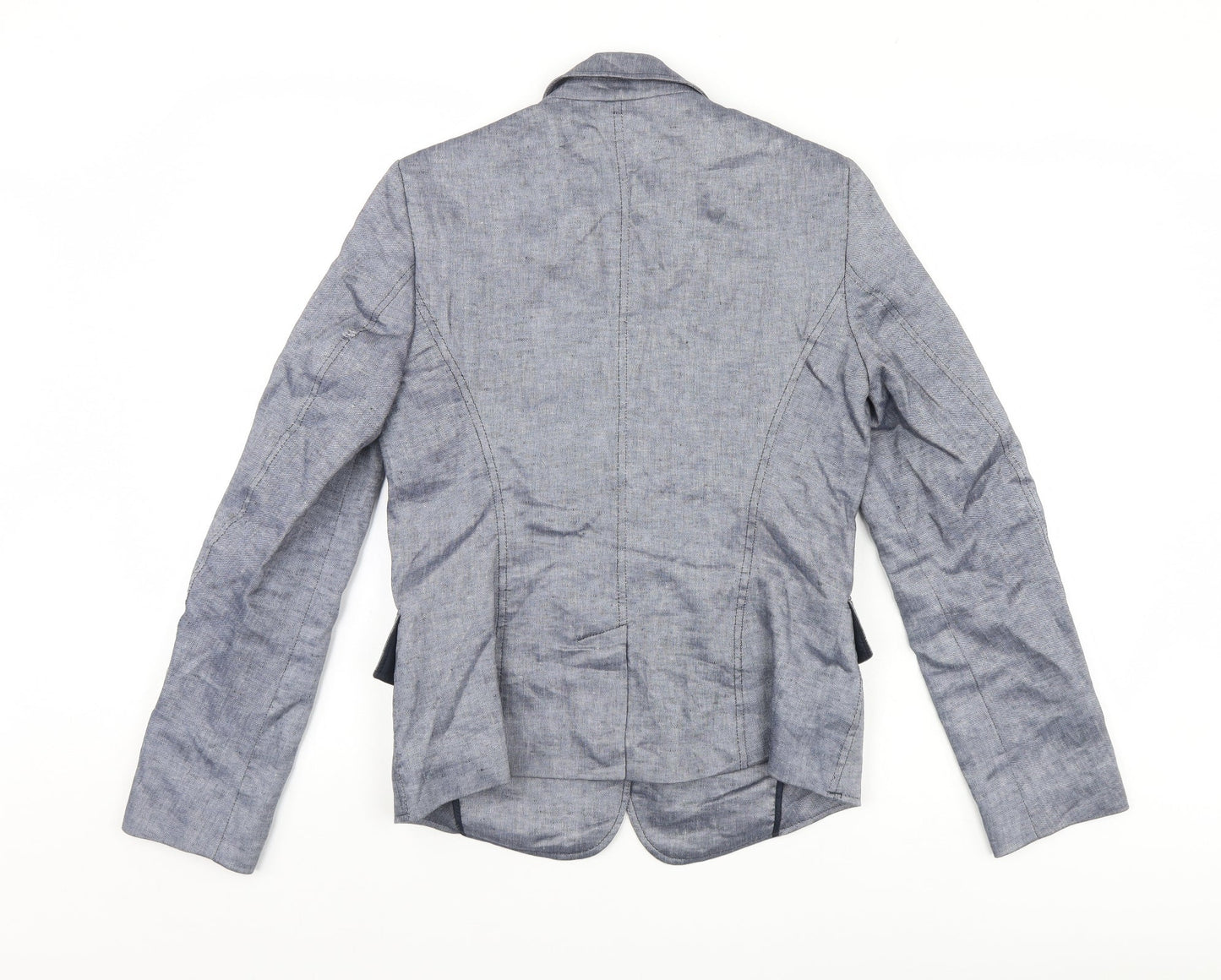 Womens UK Size 8 Marks and Spencer Regular Grey Blazer