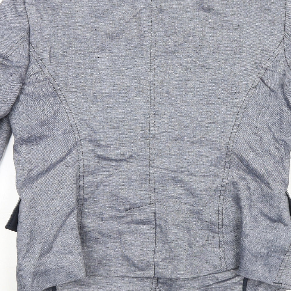 Womens UK Size 8 Marks and Spencer Regular Grey Blazer