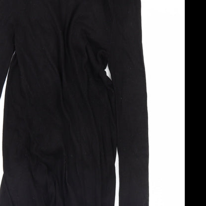 Womens UK Size 10 Marks and Spencer Black Cardigan Jumper